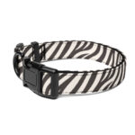 Zebra dog collar