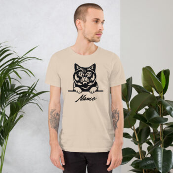 Custom British Shorthair Cat T-shirt