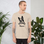 personalized French Bulldog t-shirt